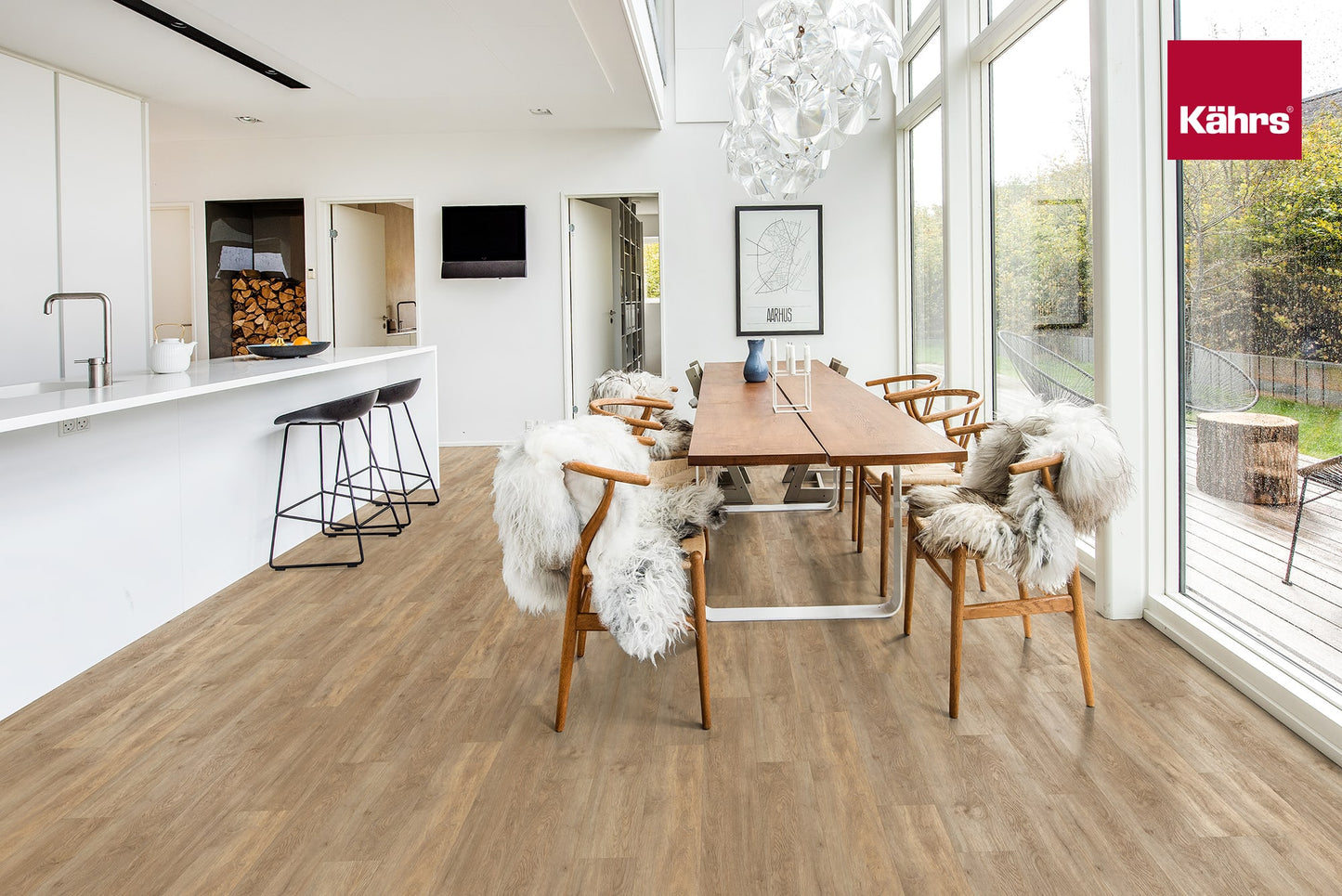 Vinylboden Luxury Tiles Taiga Holzoptik, 5mm SPC RIGID CLICK, VÄLINGE 5G, NS 0,3mm (34,80 €/m²)